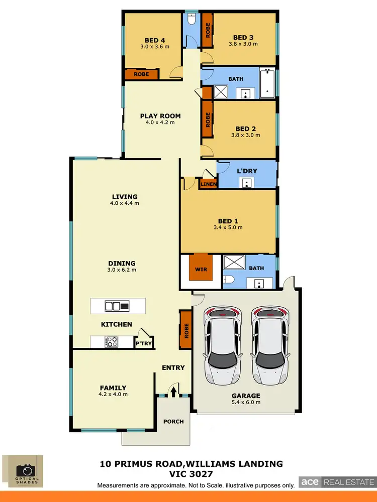 Floorplan of Homely house listing, 10 Primus Road, Williams Landing VIC 3027