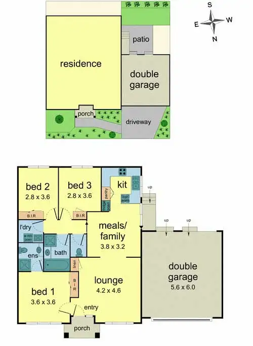 Floorplan of Homely house listing, 76 Baratta St, Blackburn South VIC 3130