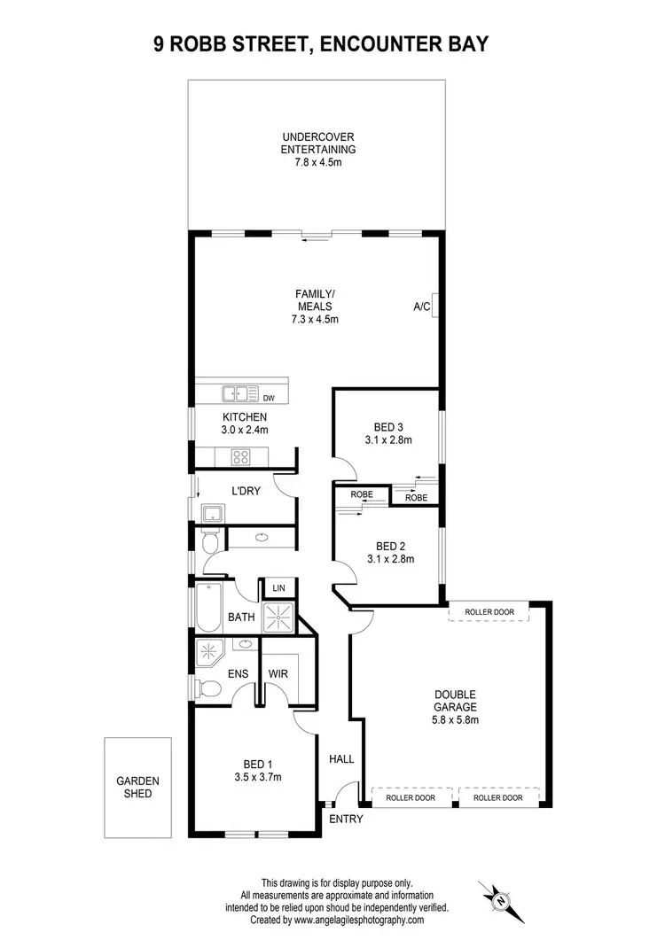 Floorplan of Homely house listing, 9 Robb Street, Encounter Bay SA 5211