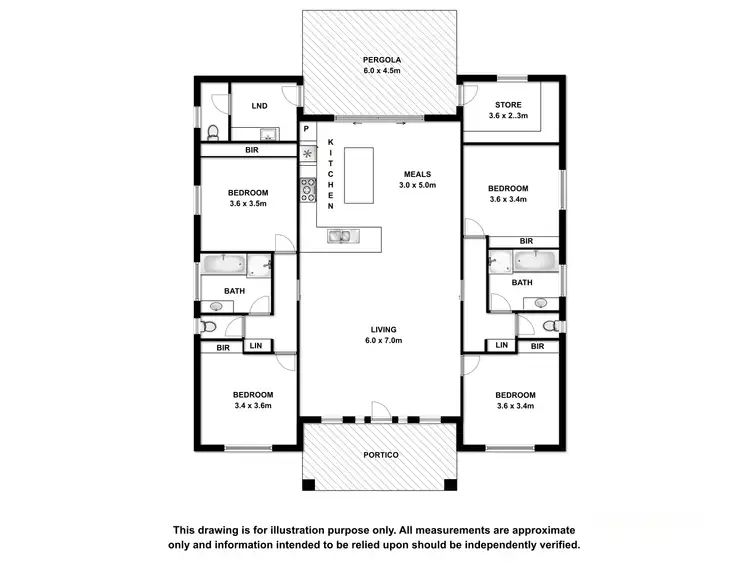 Floorplan of Homely house listing, 17 Alexander Tolmer Way, Robe SA 5276