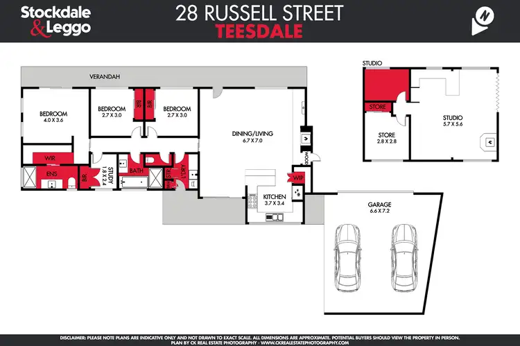 Floorplan of Homely house listing, 28 Russell Street, Teesdale VIC 3328