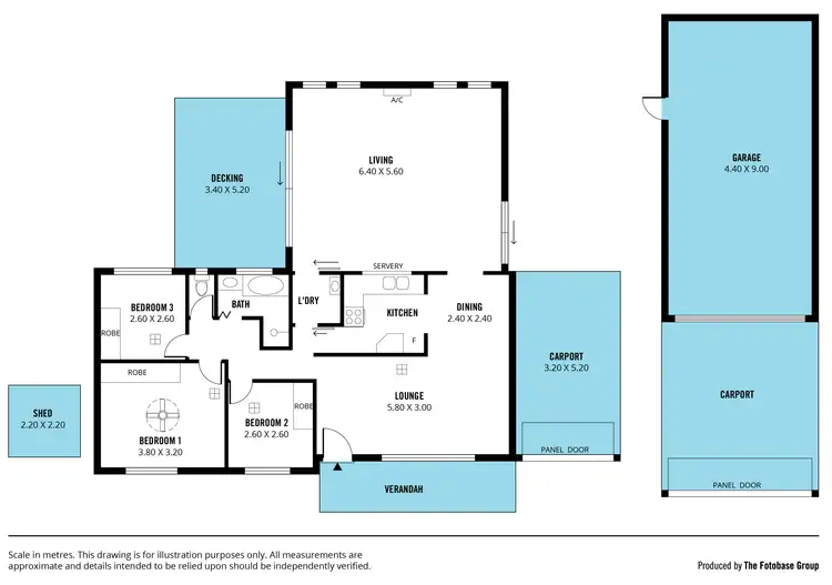 Floorplan of Homely house listing, 4 Ken Road, Aberfoyle Park SA 5159