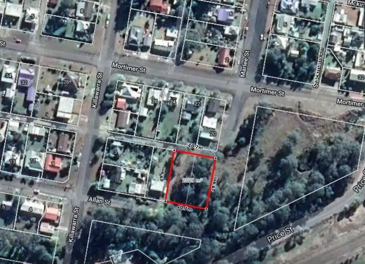 Floorplan of Homely land listing, 1-3, Lots 13 & 14, Allan Street, Wingham NSW 2429