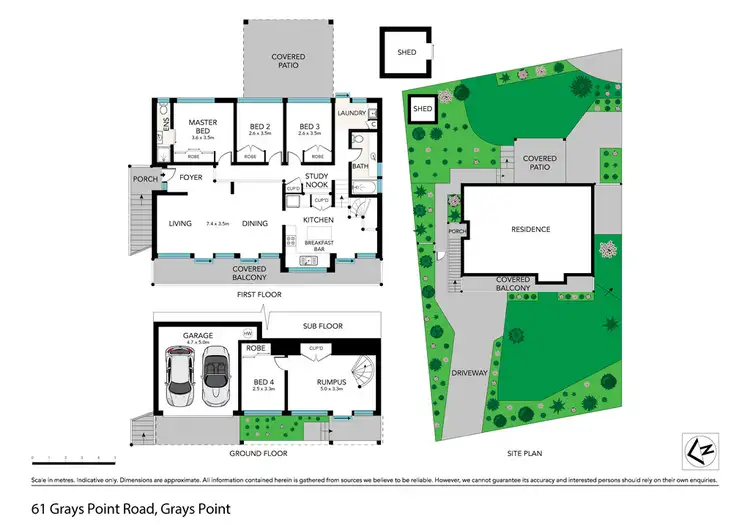 Floorplan of Homely house listing, 61 Grays Point Road, Grays Point NSW 2232
