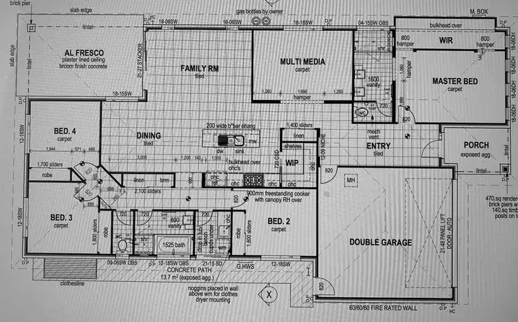 Floorplan of Homely house listing, 24 HONEYEATER PLACE, Bli Bli QLD 4560
