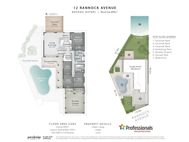 Floorplan of Homely house listing, 12 Rannock Avenue, Benowa Waters QLD 4217