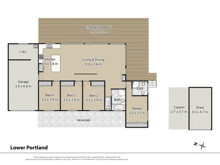 Floorplan of Homely rural property listing, 851 Lower Colo Road, Lower Portland NSW 2756