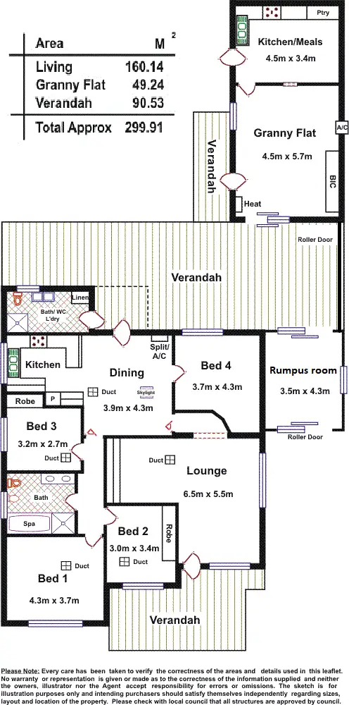 Floorplan of Homely house listing, 21 Davis Road, Glynde SA 5070