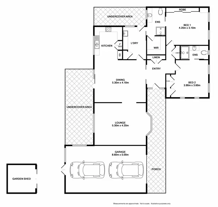 Floorplan of Homely house listing, 113 Wanstead Street, Corowa NSW 2646