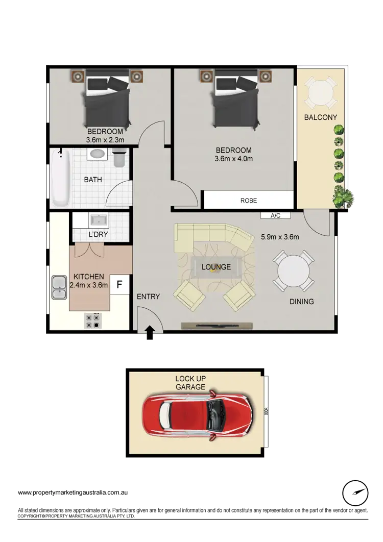 Floorplan of Homely unit listing, 24/36 Bland Street, Ashfield NSW 2131