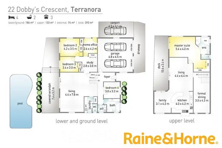 Floorplan of Homely house listing, 22 DOBBYS CRESCENT, Terranora NSW 2486