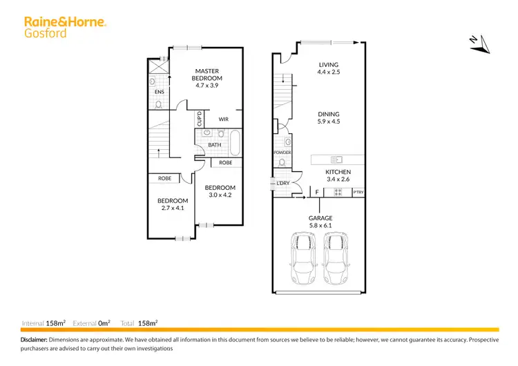 Floorplan of Homely townhouse listing, 4/17 Brougham Street, East Gosford NSW 2250