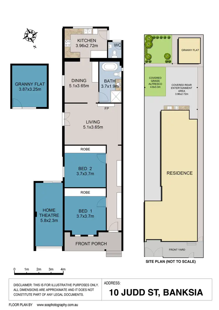 Floorplan of Homely house listing, 10 Judd Street, Banksia NSW 2216