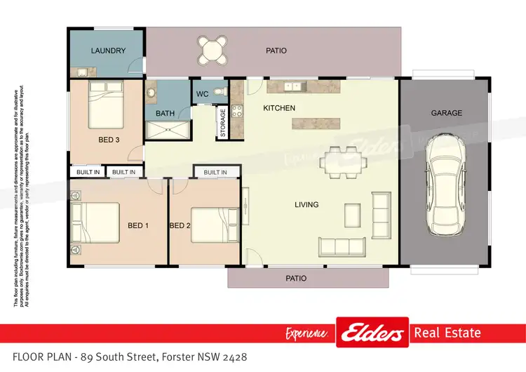 Floorplan of Homely house listing, 89 South Street, Tuncurry NSW 2428