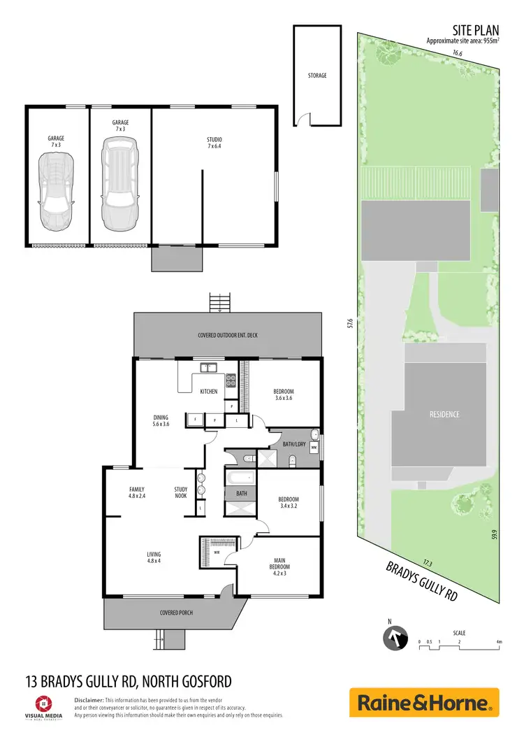 Floorplan of Homely house listing, 13 Bradys Gully Road, North Gosford NSW 2250