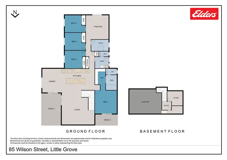 Floorplan of Homely house listing, 85 Wilson Street, Little Grove WA 6330