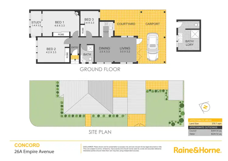 Floorplan of Homely house listing, 26a Empire Avenue, Concord NSW 2137