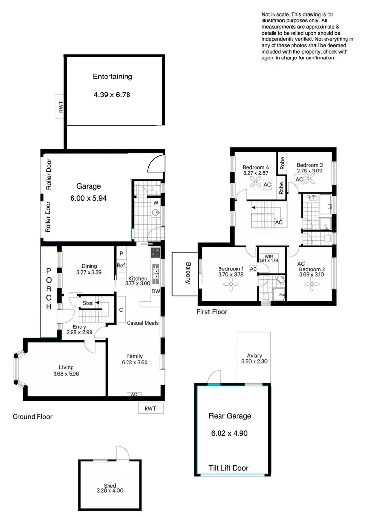 Floorplan of Homely house listing, 2 Goodrington Way, Moana SA 5169