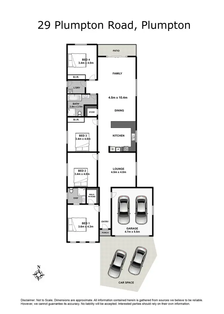 Floorplan of Homely house listing, 29 Plumpton Road, Plumpton NSW 2761
