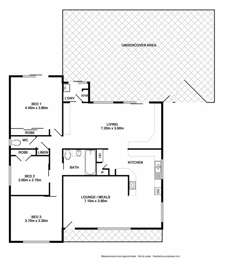 Floorplan of Homely house listing, 457 Bownds Street, Lavington NSW 2641