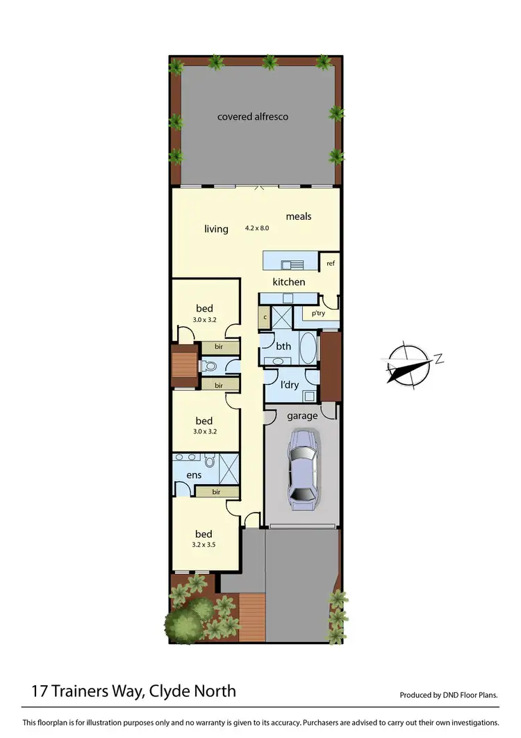 Floorplan of Homely house listing, 17 Trainers Way, Clyde North VIC 3978