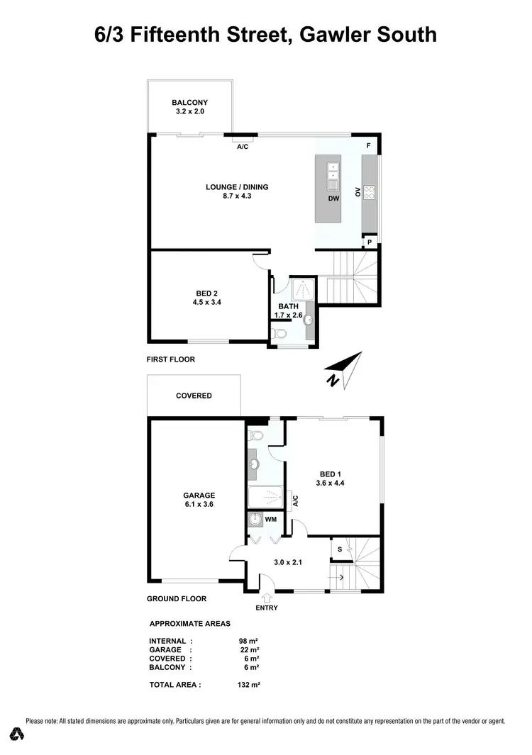 Floorplan of Homely house listing, 6/3 Fifteenth Street, Gawler South SA 5118