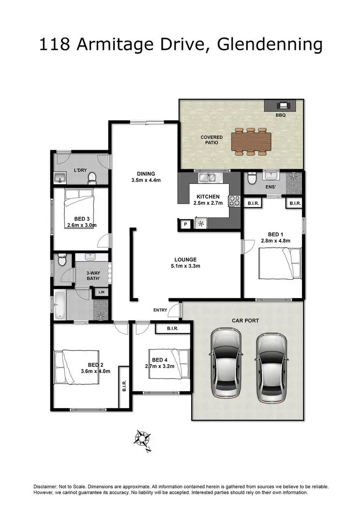 Floorplan of Homely house listing, 118 Armitage Drive, Glendenning NSW 2761