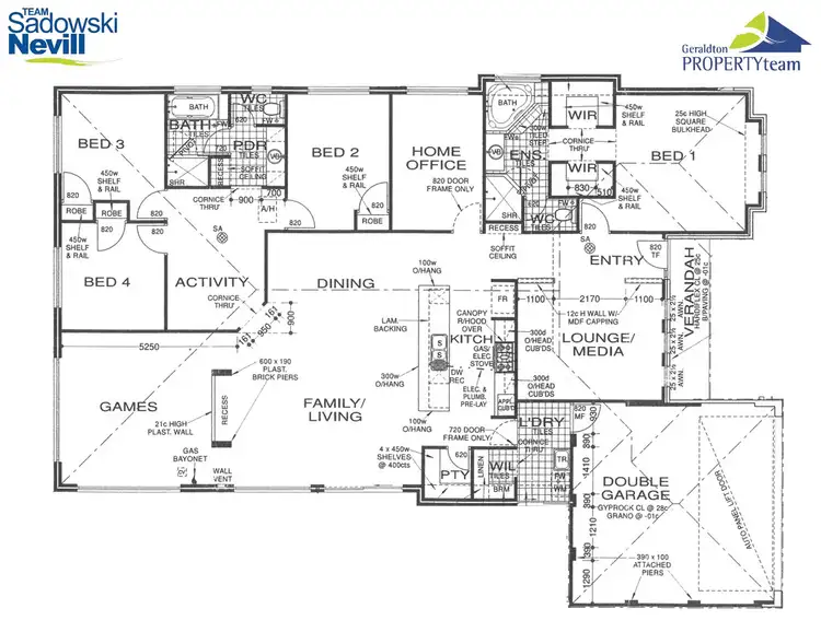 Floorplan of Homely house listing, 8 Topsail Street, Drummond Cove WA 6532