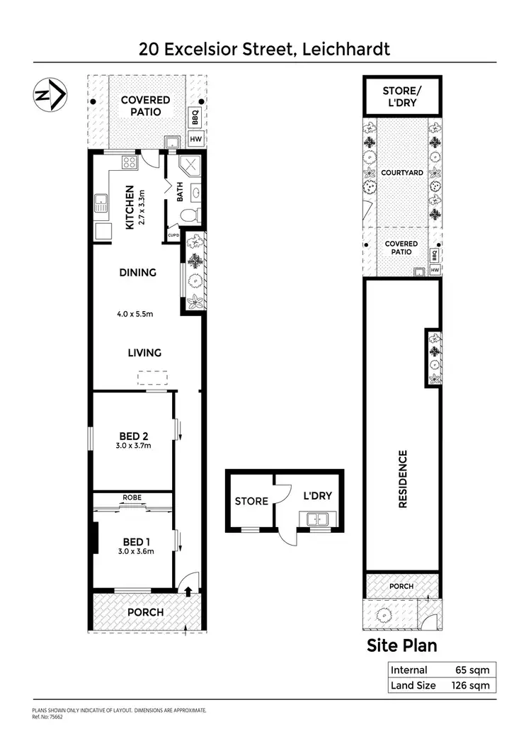 Floorplan of Homely house listing, 20 Excelsior Street, Leichhardt NSW 2040