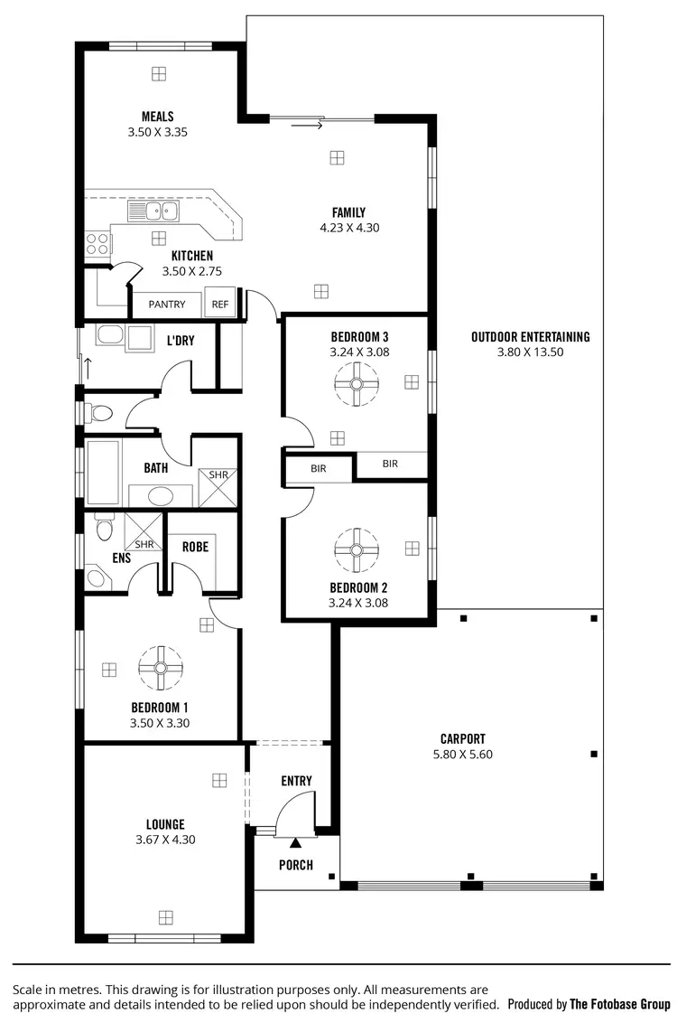 Floorplan of Homely house listing, 51 Enmore Drive, Craigmore SA 5114