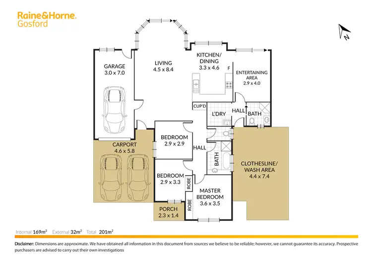 Floorplan of Homely house listing, 7 Gumleaf Close, Erina NSW 2250