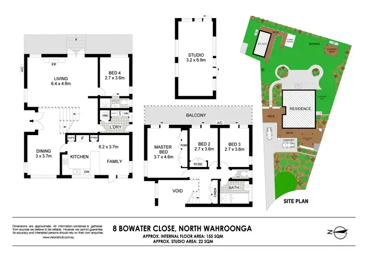 Floorplan of Homely house listing, 8 Bowater Close, Wahroonga NSW 2076