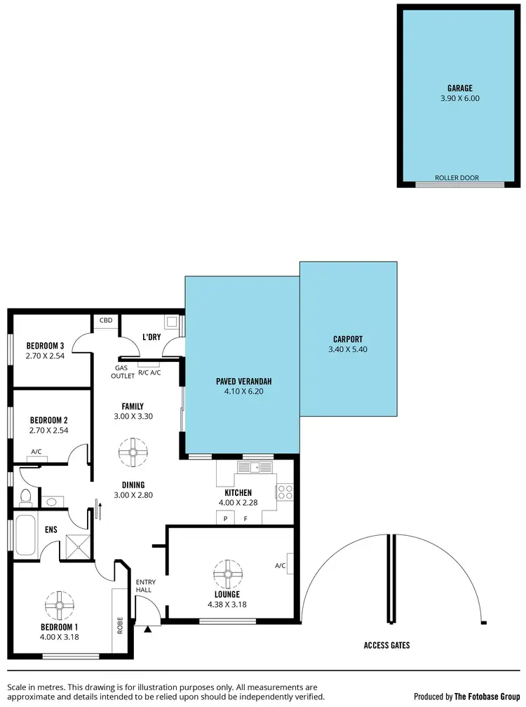 Floorplan of Homely house listing, 61 Rowley Road, Aldinga Beach SA 5173