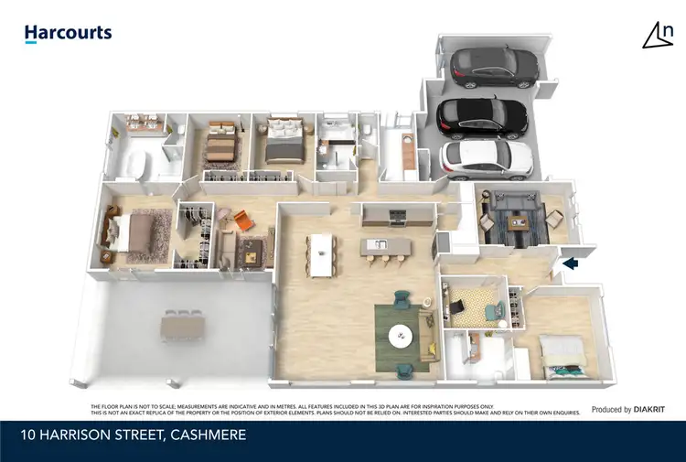 Floorplan of Homely house listing, 10 Harrison Street, Cashmere QLD 4500