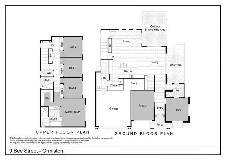 Floorplan of Homely house listing, 9 Bee Street, Ormiston QLD 4160