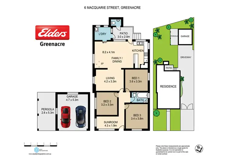 Floorplan of Homely house listing, 6 Macquarie Street, Greenacre NSW 2190