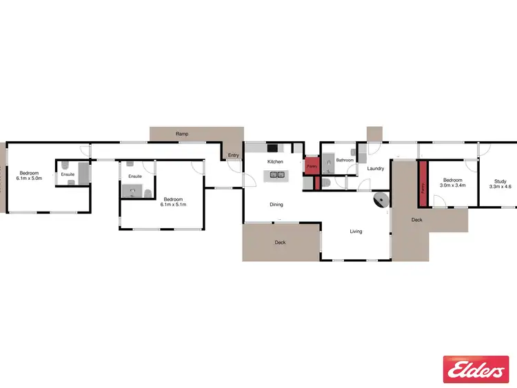 Floorplan of Homely rural property listing, 65 OLD WARATAH ROAD, Fish Creek VIC 3959