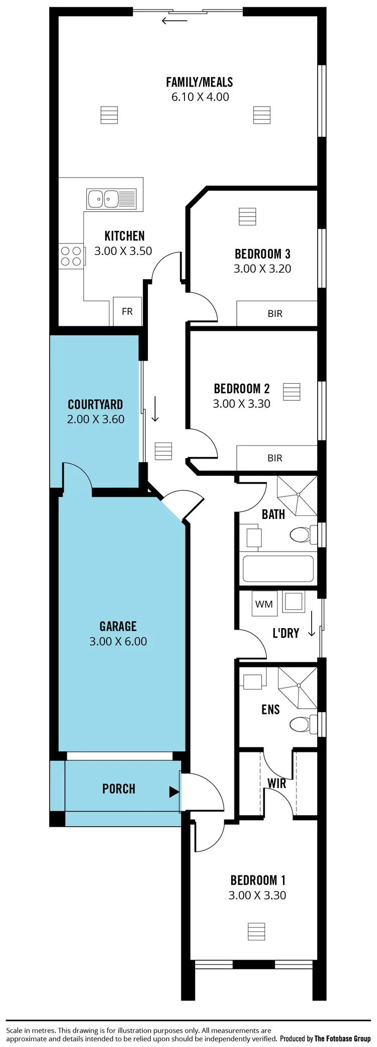 Floorplan of Homely house listing, 26 The Glenn, Morphett Vale SA 5162