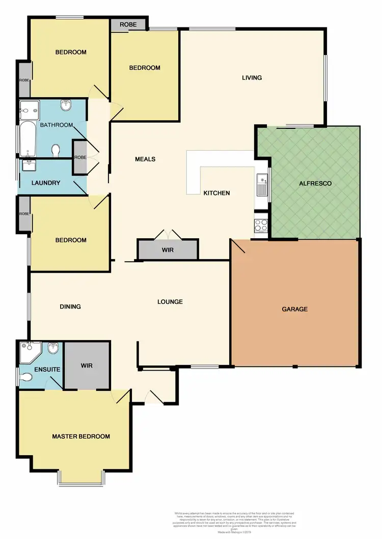 Floorplan of Homely house listing, 54 Denton Park Drive, Rutherford NSW 2320