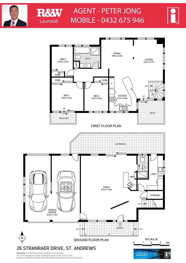 Floorplan of Homely house listing, 26 Stranraer Drive, St Andrews NSW 2566