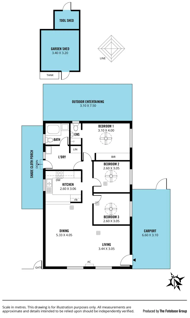Floorplan of Homely house listing, 7 Austin Place, Port Willunga SA 5173