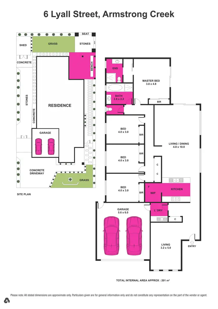 Floorplan of Homely house listing, 6 Lyall Street, Armstrong Creek VIC 3217