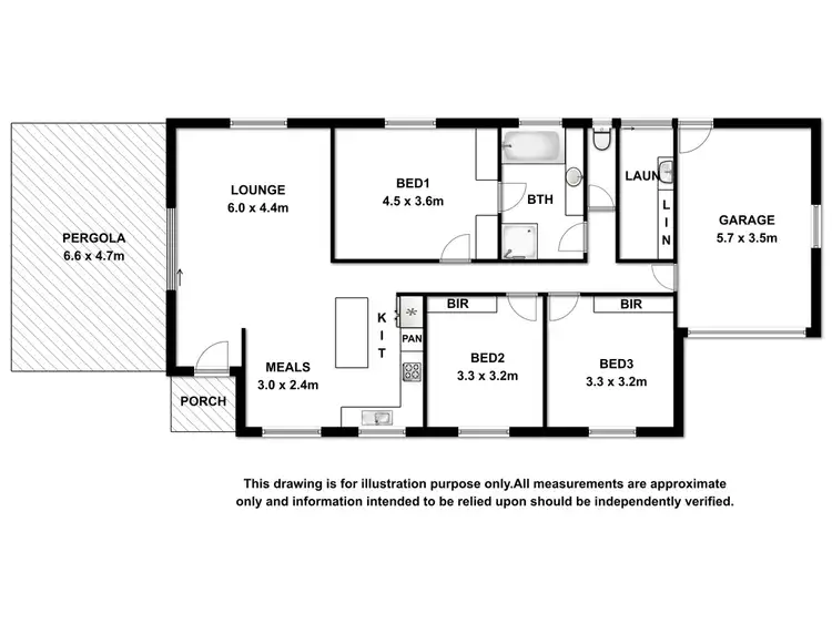 Floorplan of Homely house listing, 24/184 Jubilee Highway West, Mount Gambier SA 5290