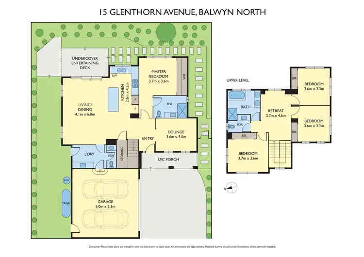Floorplan of Homely townhouse listing, 15 Glenthorn Avenue, Balwyn North VIC 3104