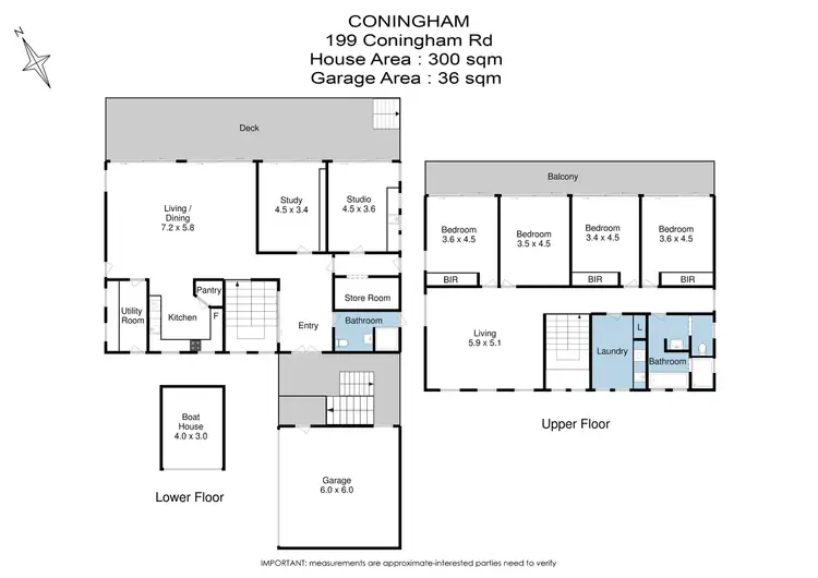 Floorplan of Homely house listing, 199 Coningham Road, Coningham TAS 7054