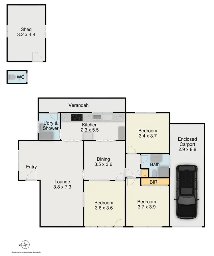 Floorplan of Homely house listing, 48 Wilga Street, Fairfield NSW 2165
