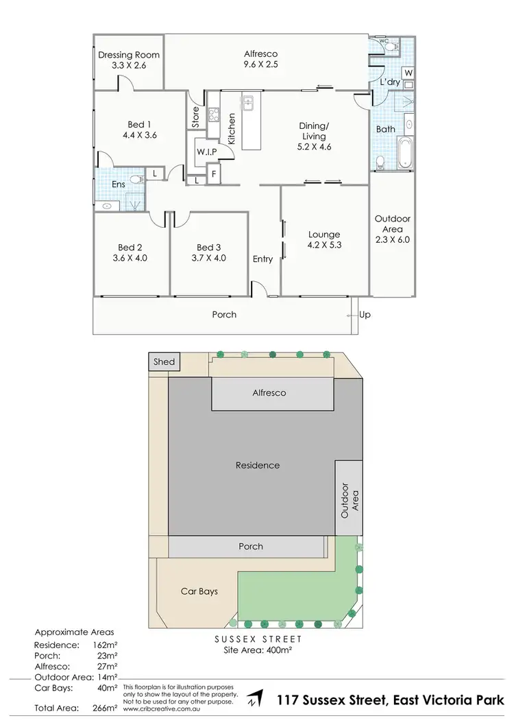 Floorplan of Homely house listing, 117 Sussex Street, East Victoria Park WA 6101