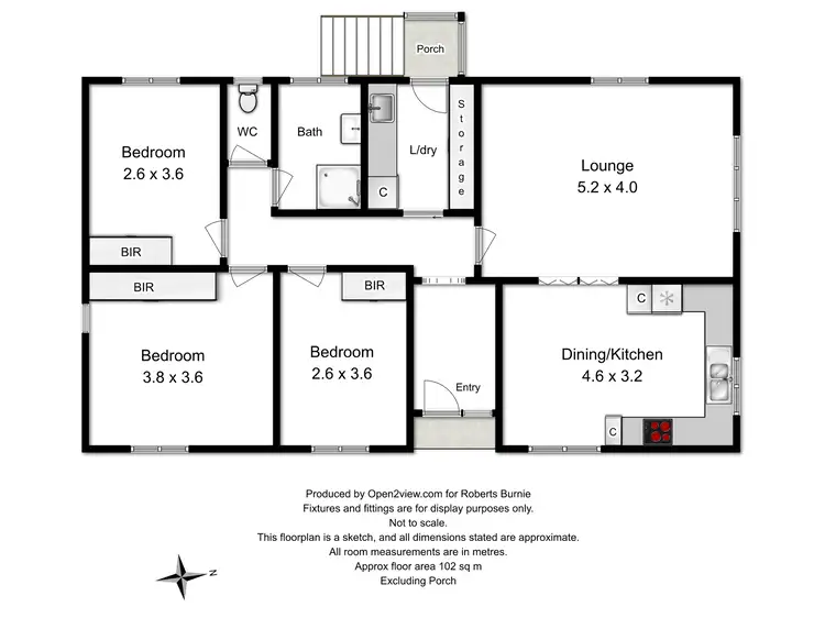 Floorplan of Homely house listing, 12 Garner Court, Shorewell Park TAS 7320