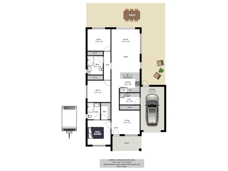 Floorplan of Homely house listing, 24 Sweetwater Drive, Henty NSW 2658
