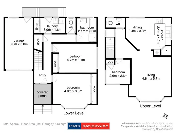 Floorplan of Homely house listing, 4/9 Long Point Road, Sandy Bay TAS 7005